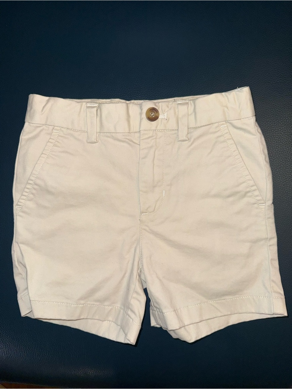 Vineyard Vines toddler boy chino Shorts in Cream